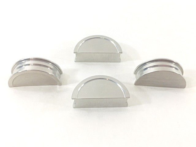 92066-017 Cam Shaft End Plug Kit - Silver Billet