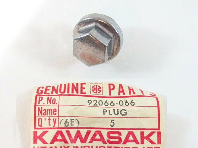 92066-066 NOS Kawasaki Crank Case Plug