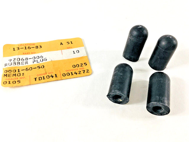 92068-006 NOS Kawasaki Intake Manifold Plug - Set of 4