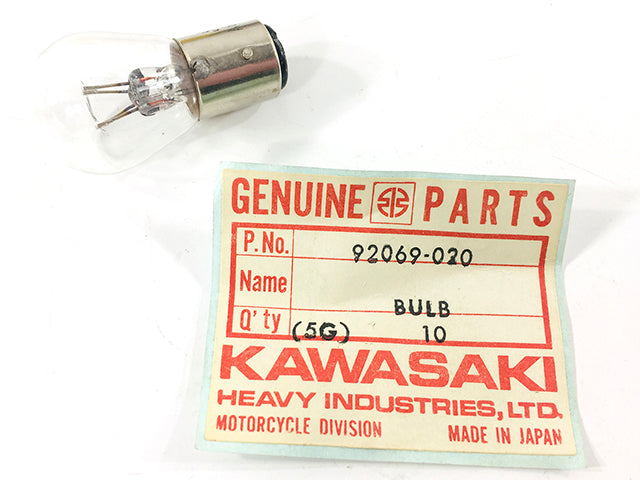 92069-020 NOS Kawasaki MT1 KV75 Tail Lamp Bulb