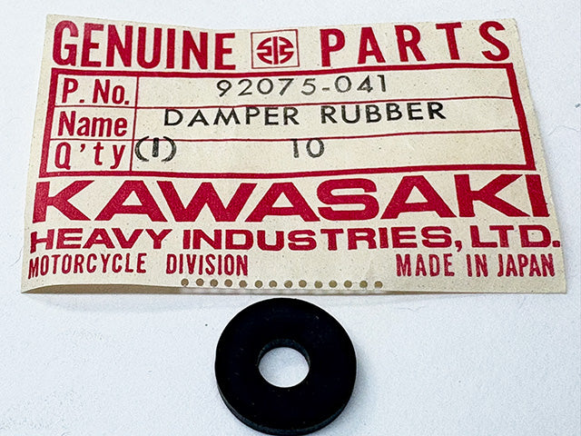 92075-041 NOS Kawasaki H2 Side Cover Rubber Damper