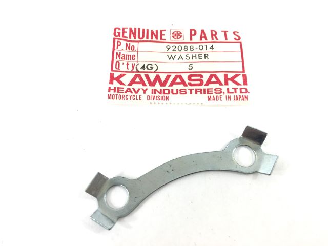 92088-014 NOS Kawasaki Front Brake Rotor Bolt Lock Washers