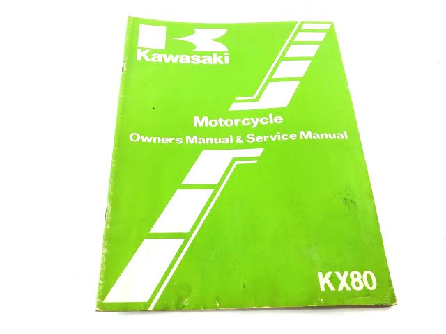 99920-1171-01 Kawasaki KX80 KX 80-C2 80-D2 Owner's and Service Manual