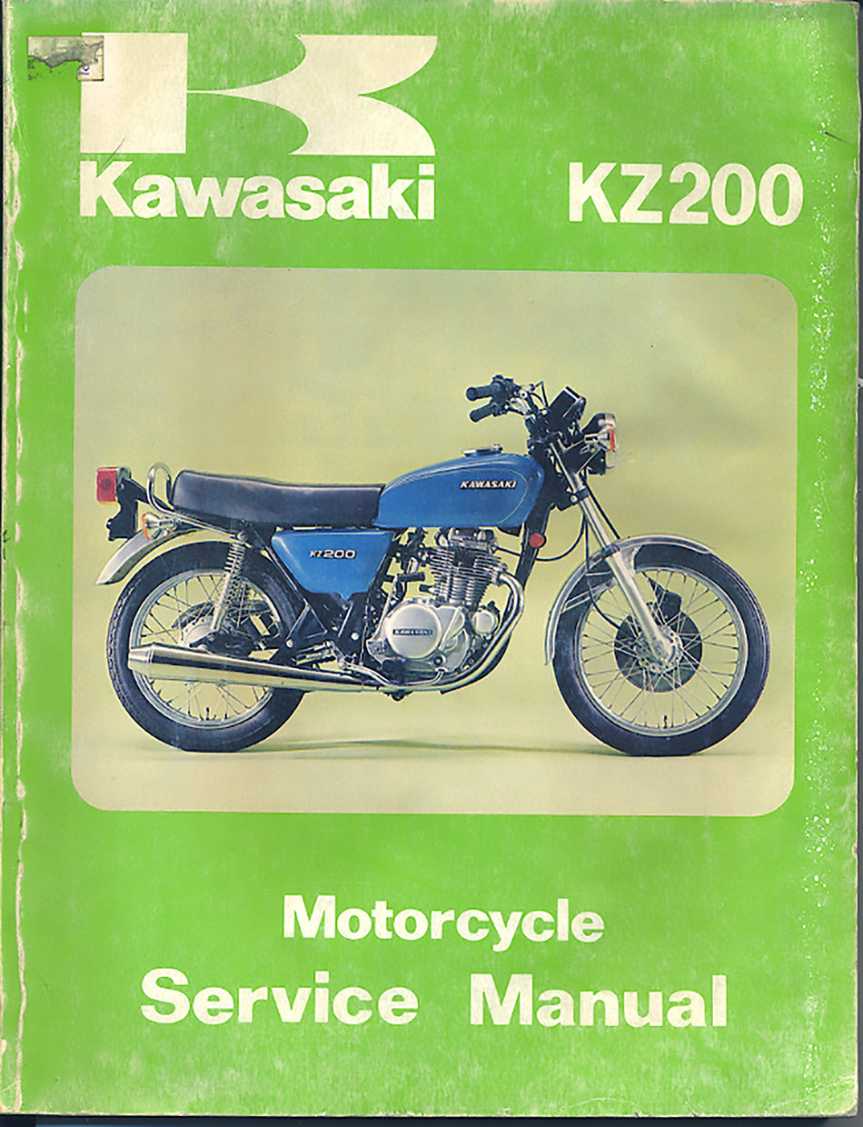 99924-1009-01 Kawasaki KZ200 Service Manual