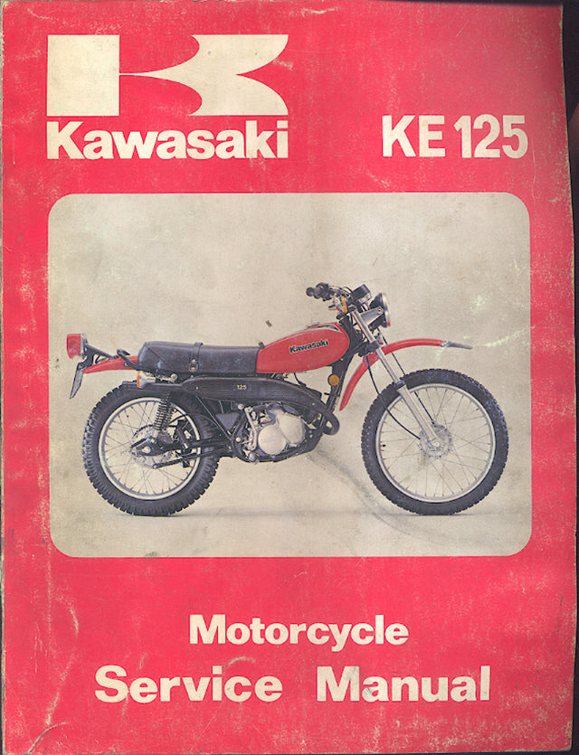 99924-1010-02 Kawasaki KE125 Service Manual