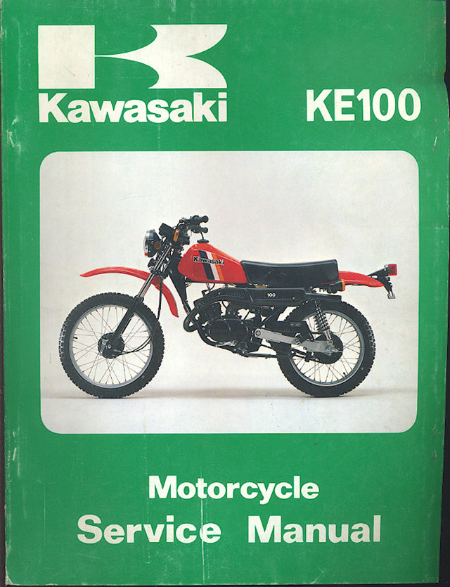 99924-1101-02 Kawasaki KE100 Service Manual