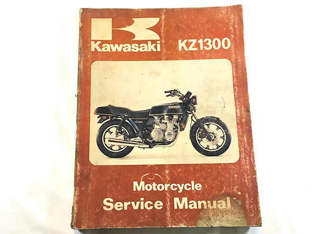 99924-1015-01 Kawasaki KZ1300 Service Manual 1979-81 First Edition