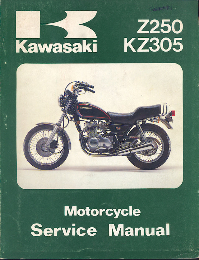 99924-1019-04 Kawasaki Z250 KZ305 Service Manual