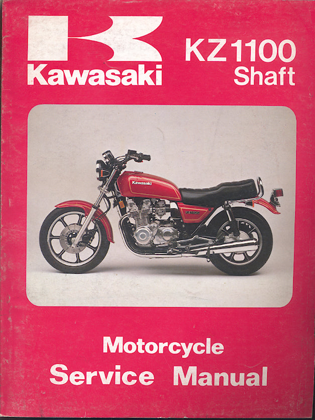 99924-1032-03 Kawasaki KZ1100 Shaft Service Manual