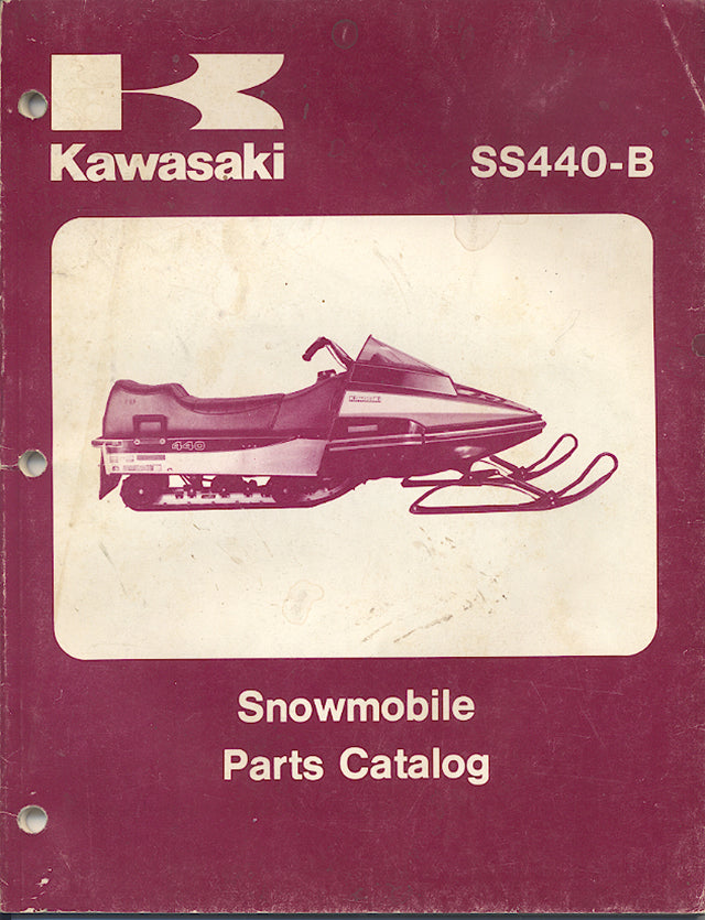 99960-3514 Kawasaki ST440-B Snowmobile Parts Catalog