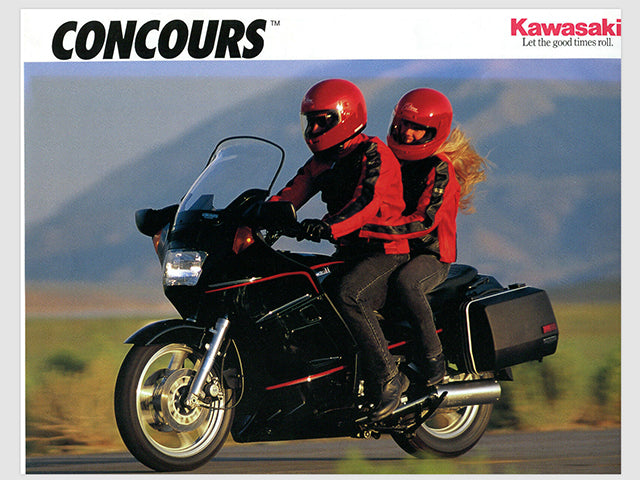 OEM Kawasaki 1992 ZG1000-A7 Concours Sales Brochure