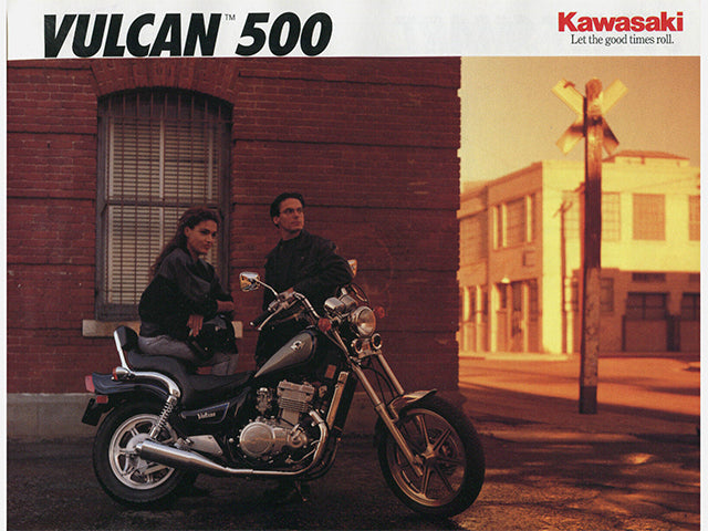OEM Kawasaki 1992 EN500-A3 Sales Brochure Vulcan 500