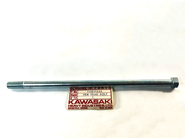 113B10225 NOS Kawasaki F6 125 F7 175 Engine Mount Bolt