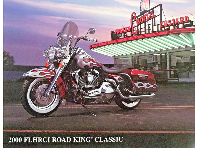 HARLEY Accessory Sheet 2000 FLHRCI Road King Classic COLOR PHOTO