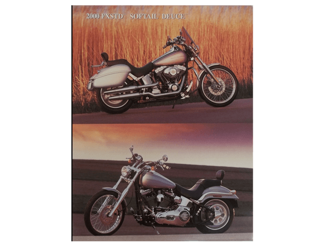 Harley Davidson 2000 FXSTD Softail Deuce Accessory Sheet