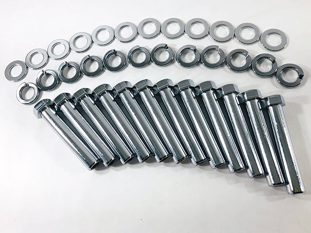 Kawasaki H2 750 STD Head Bolt Kit Chrome