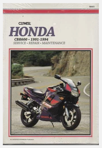 Honda CBR600 Clymer Service Manual