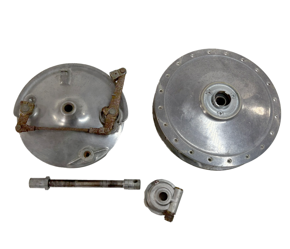 Honda CL450 Front Hub Assembly With Brake Panel