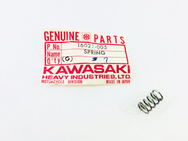 16022-005 NOS Kawasaki Throttle Stop Spring