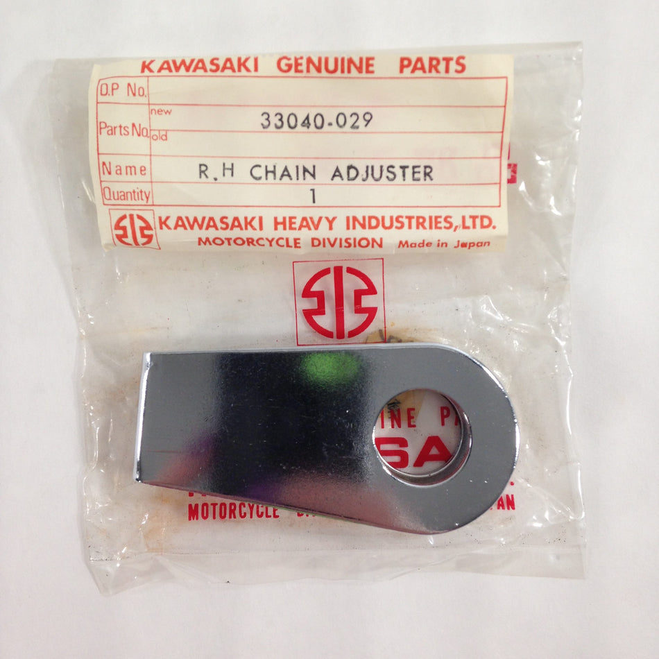 NOS Kawasaki H1 Right Hand Chain Adjuster
