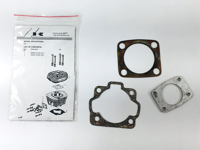 K14046-250 NOS Kawasaki F4 Top End Gasket Set