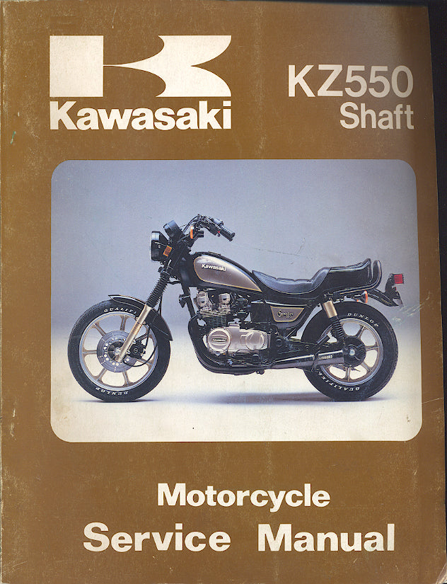99924-1041-01 Kawasaki KZ550 Shaft Service Manual