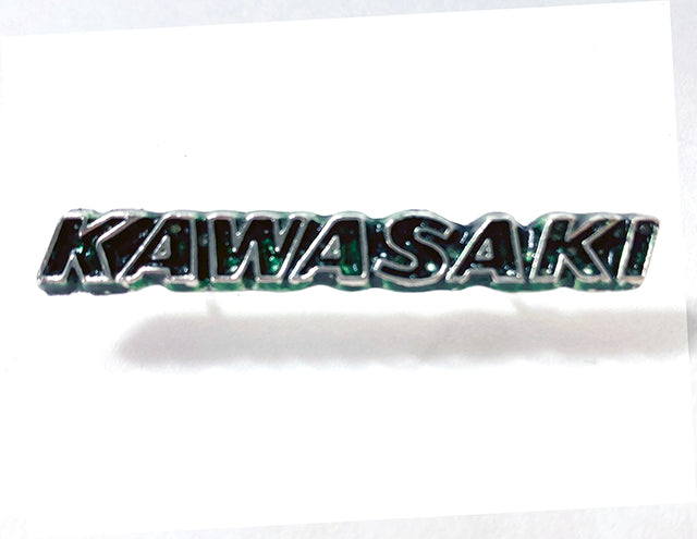 Kawasaki Logo Hat Pin Lapel Pin - Large 2.5 in.
