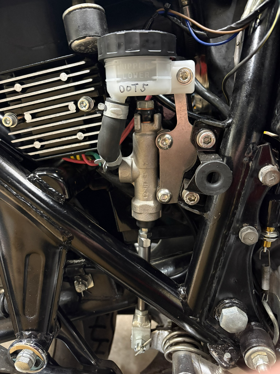 Kawasaki KZ1000 Rear Master Cylinder Replacement Assembly