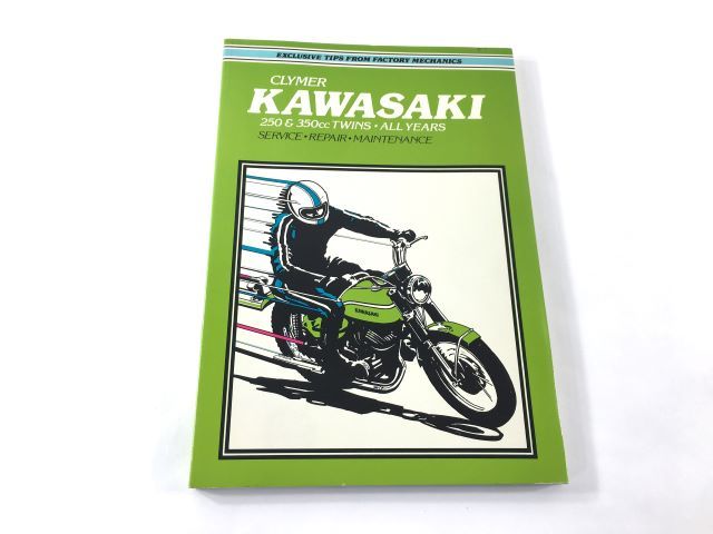 Clymer Service Manual Kawasaki 250-350CC Twins All Years