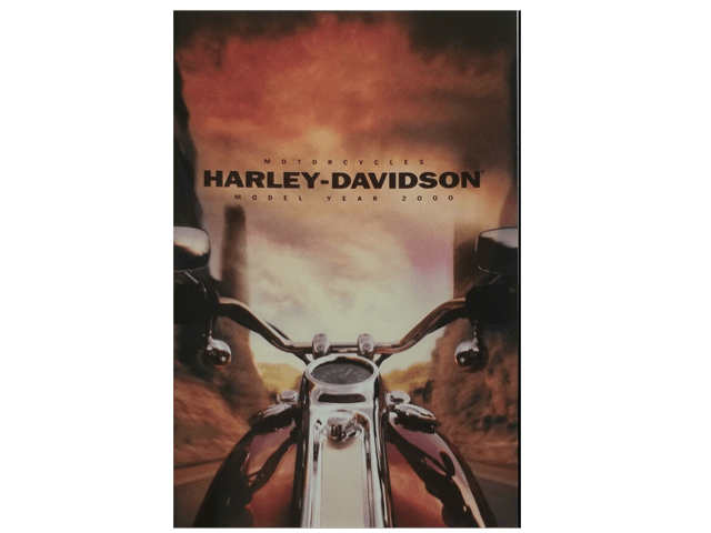 Harley Davidson Model Year 2000 Sales Brochure