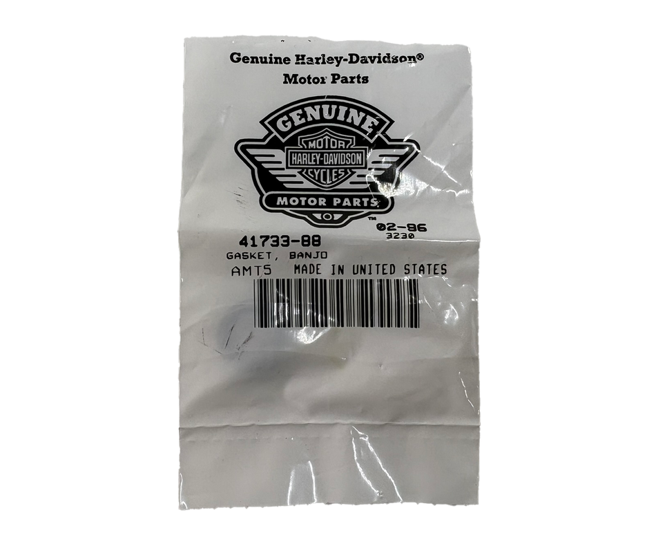 NOS Harley Brake Line Banjo Washer 41733-88