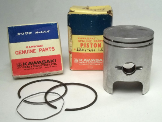NOS Kawasaki F6 Piston and Rings Kit 2nd Oversize .040 F6