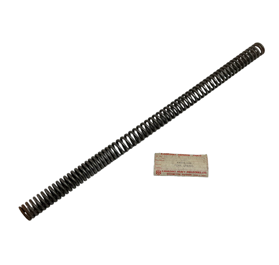 NOS Kawasaki F5, F9 Front Fork Spring 44026-028
