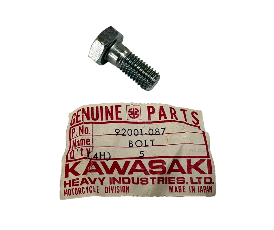 NOS Kawasaki F7 Rear Sprocket Bolt KT250 92001-087
