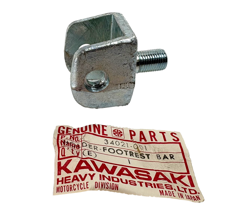 NOS Kawasaki F Series Footrest Holder
