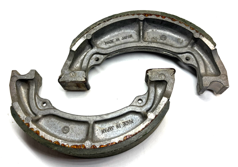 NOS Kawasaki Front Brake Shoes Pair