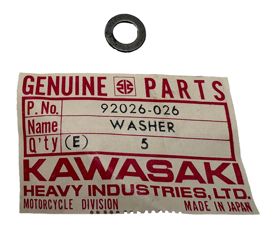 NOS Kawasaki H1 H2 Tach Drive Gear Thrust Washer 92026-026