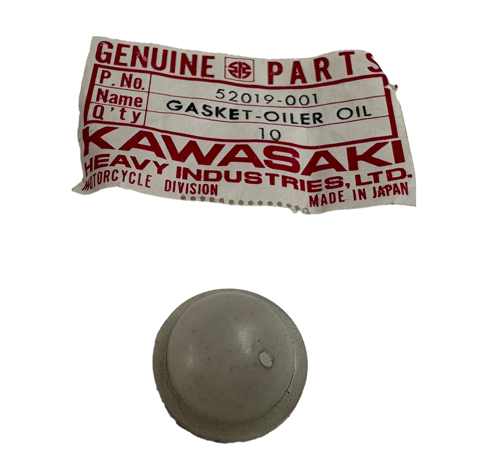 NOS Kawasaki H2 Chain Oiler Cap Gasket 52019-001