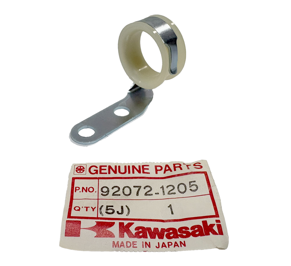 NOS Kawasaki KDX200 Brake Cable Guide 92072-1205