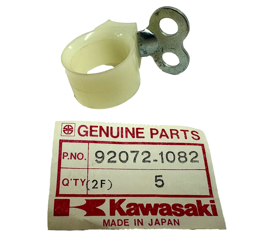 NOS Kawasaki KX80 Cable Guide 92072-1082