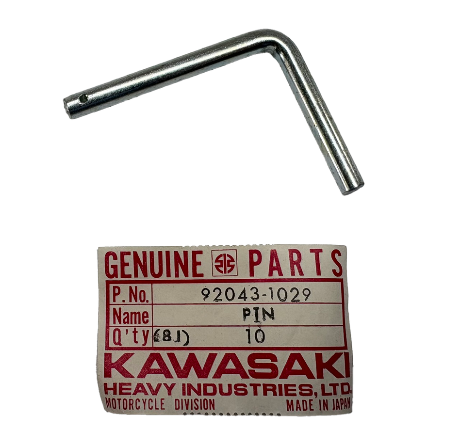 NOS Kawasaki KZ1000 MK2 Seat Hinge Pin 92043-1029