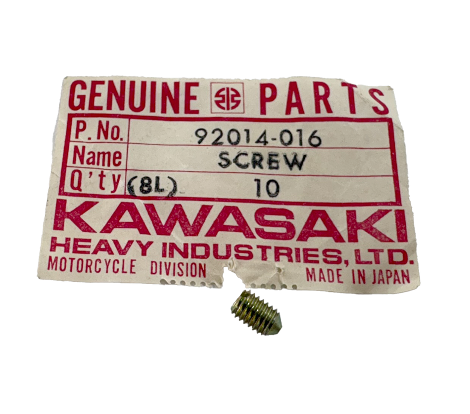 NOS Kawasaki KZ1000 Steering Lock Set Screw 92014-016