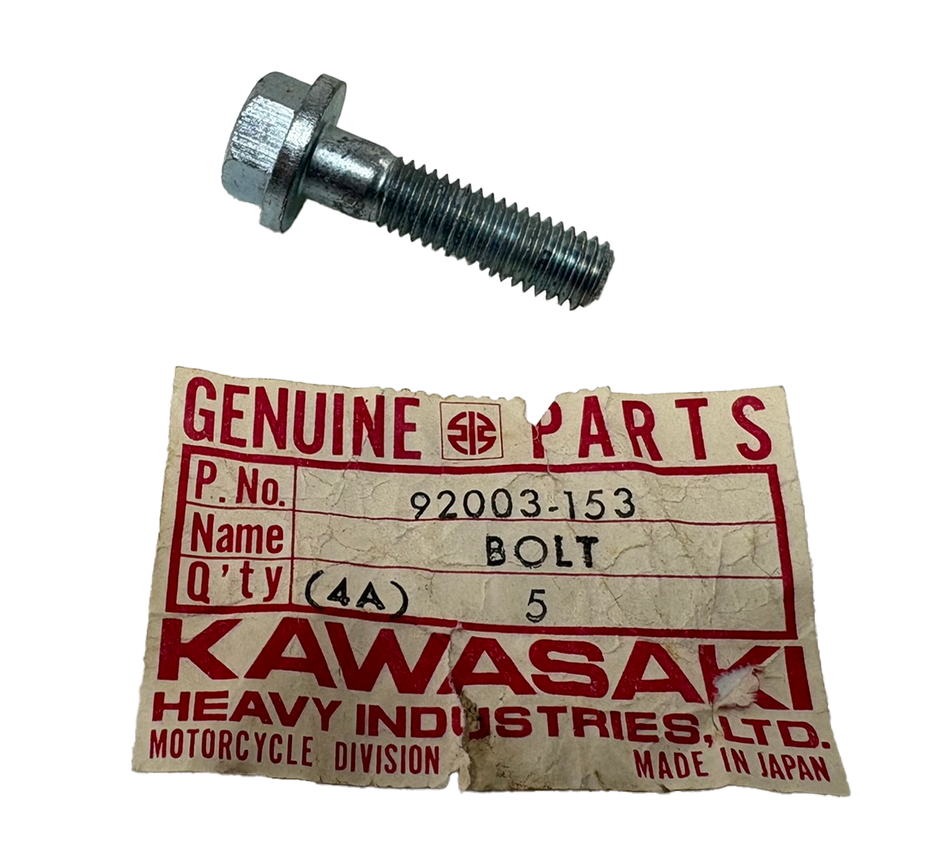 NOS Kawasaki KZ400 Cylinder Head Bolt 92003-153