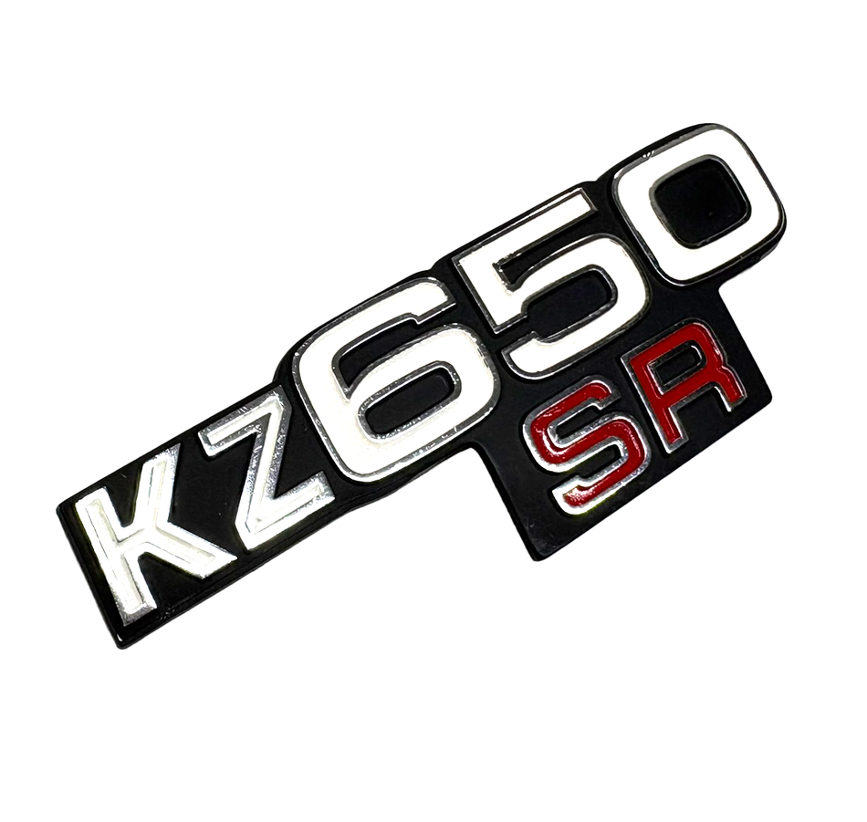 NOS Kawasaki KZ650 SR LH Side Cover Emblem