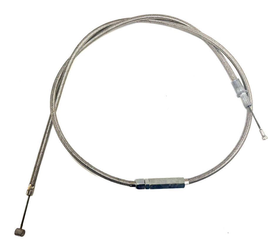 NOS Kawasaki Z1 Braided Stainless Clutch Cable