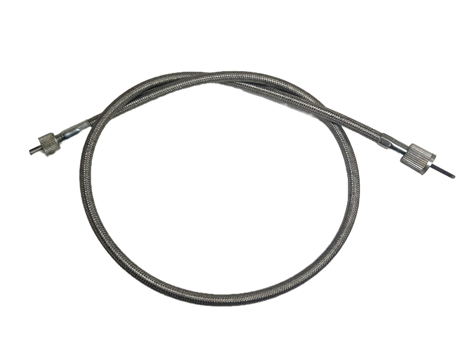 NOS Kawasaki Z1 Braided Stainless Speedometer Cable 54001-040