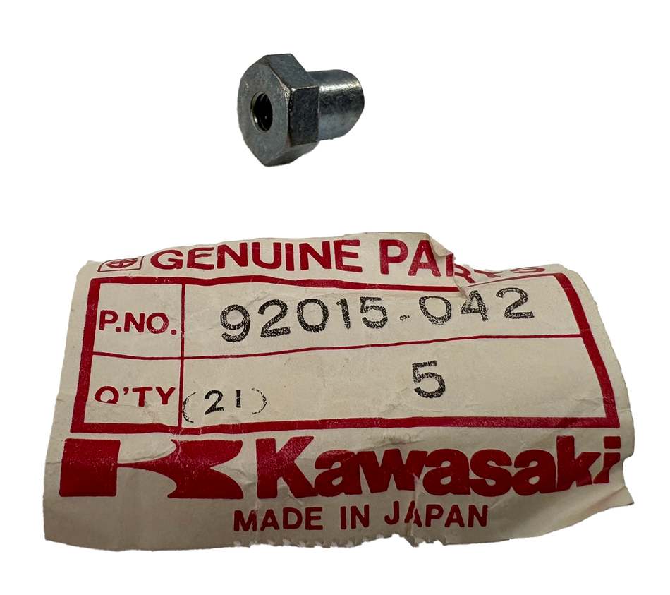 NOS Kawasaki Z1 H2 Rear Brake Rod Adjuster Nut 92015-042
