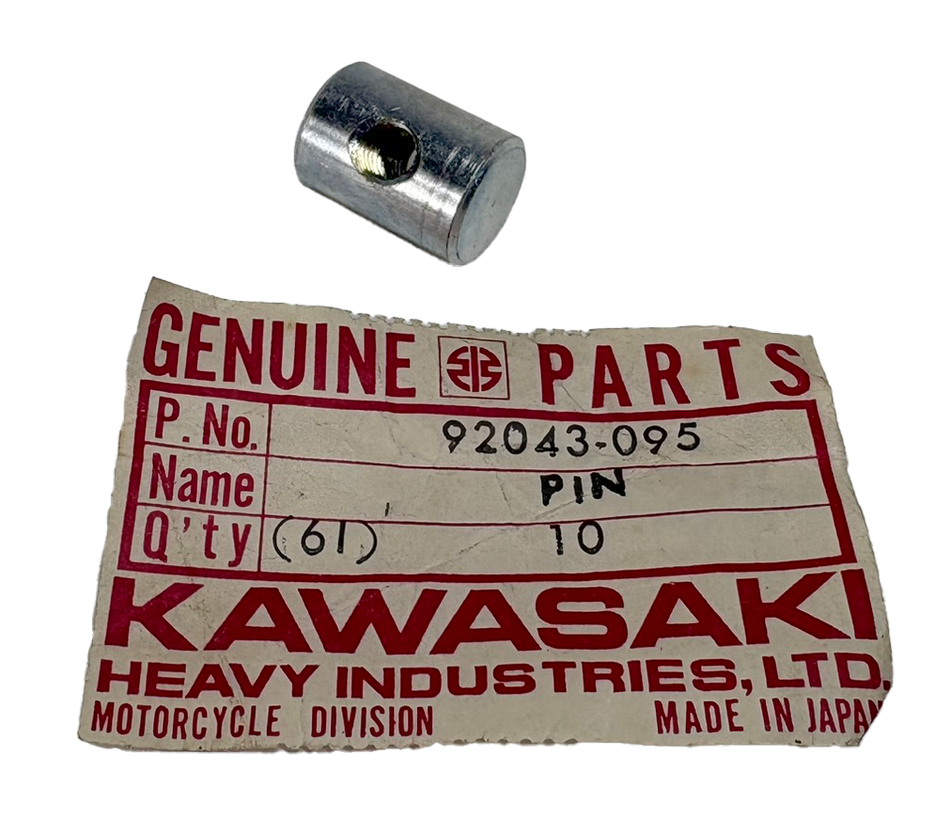 NOS Kawasaki Z1 Rear Brake Pin 92043-095