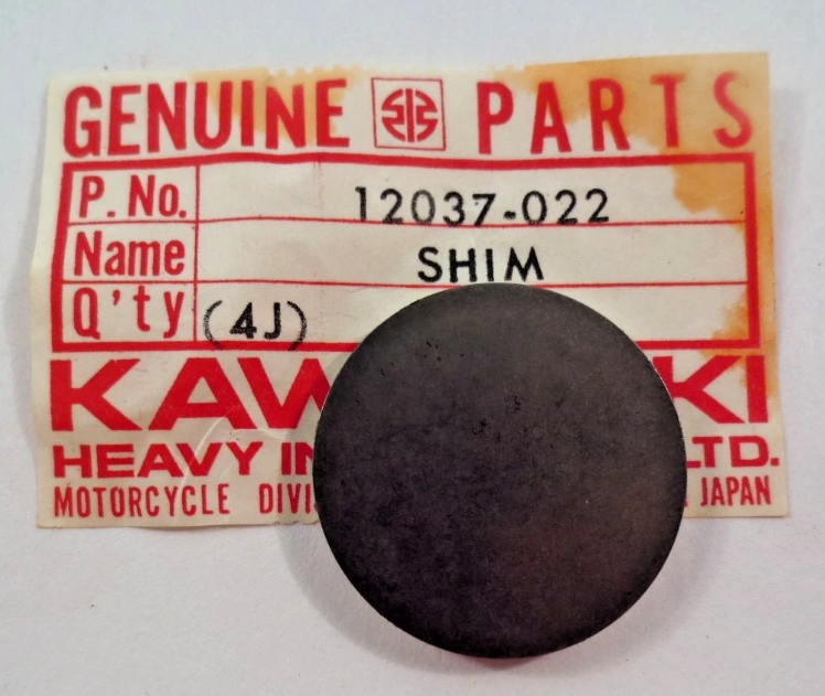 NOS Kawasaki Z1 Valve Shim 3.10