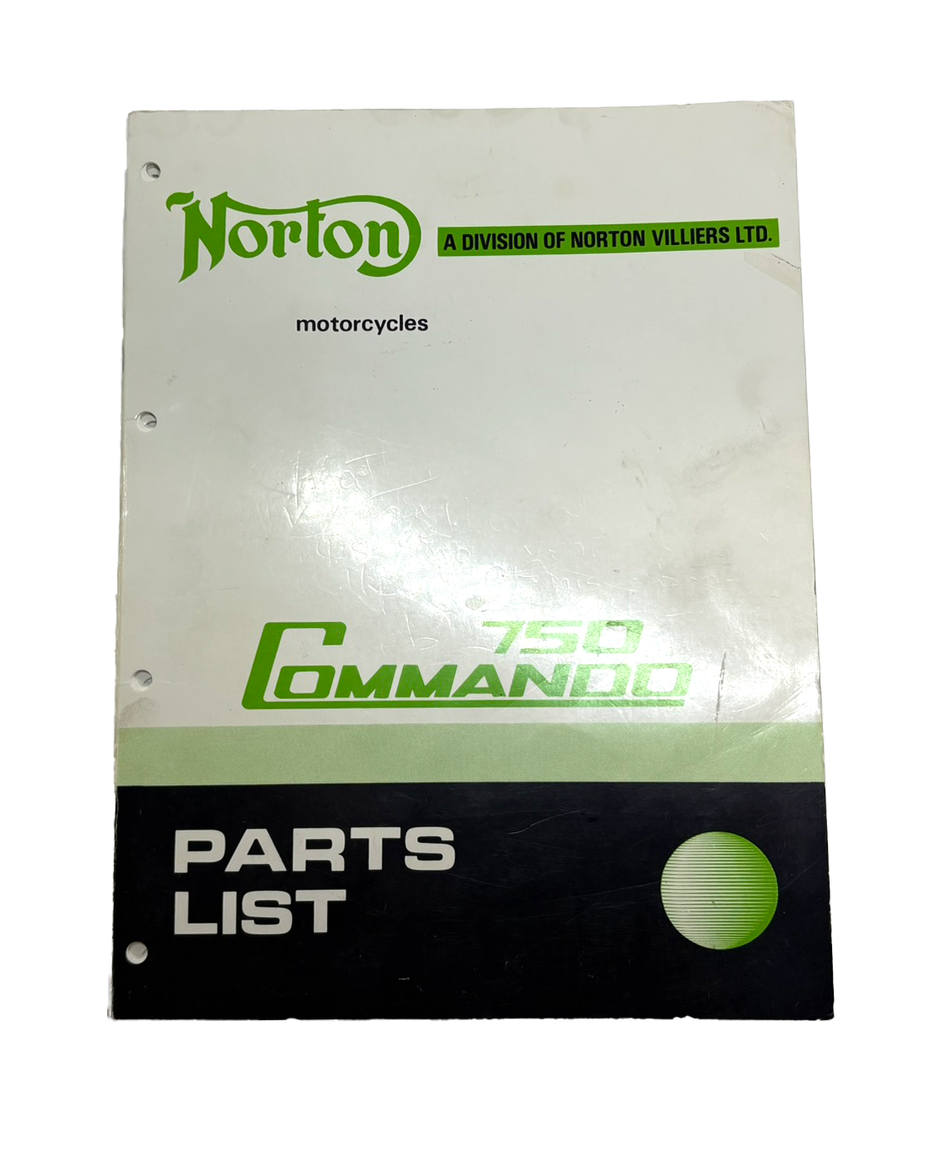 Norton Motorcycles 750 Commando Parts List